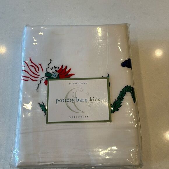 Pottery Barn Kids Other - COPY - Pottery barn kids dragon bedding twin set,  new with tags. Embroidered r…